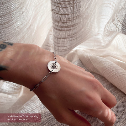 Photo Engraved Pet Portrait Bracelet