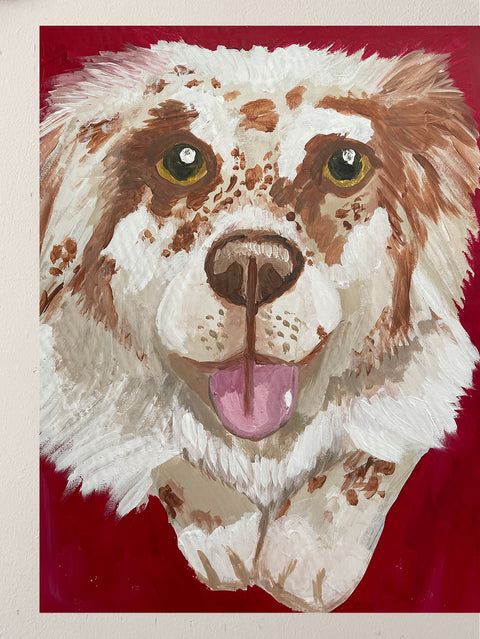 11 x 14" Painted Pet Portrait