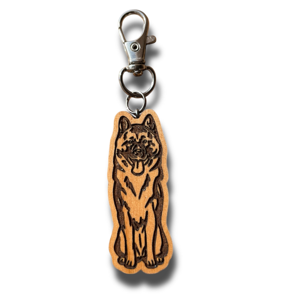 Akita Keychain