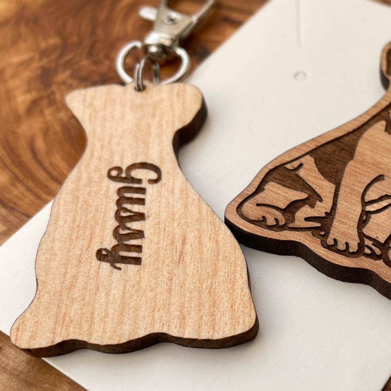 Chihuahua (Long Haired) Keychain