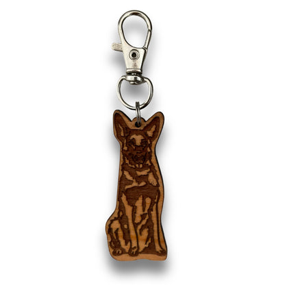 Belgian Malinois Keychain