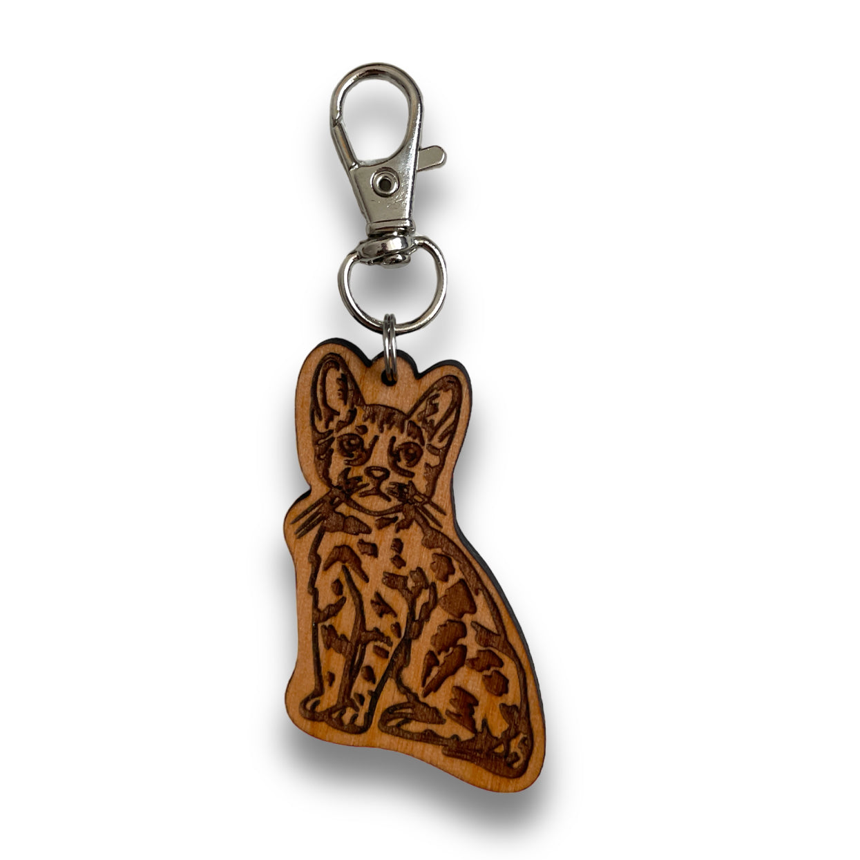 Bengal Cat Keychain