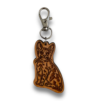 Bengal Cat Keychain