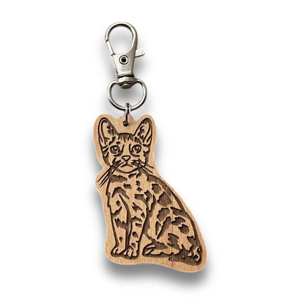 Bengal Cat Keychain