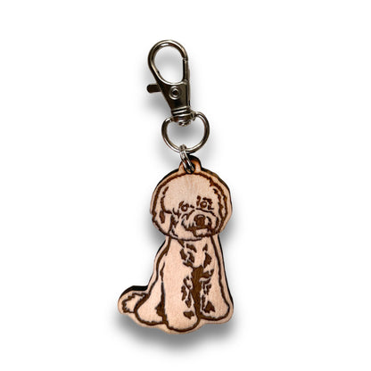 Bichon Frisé Keychain