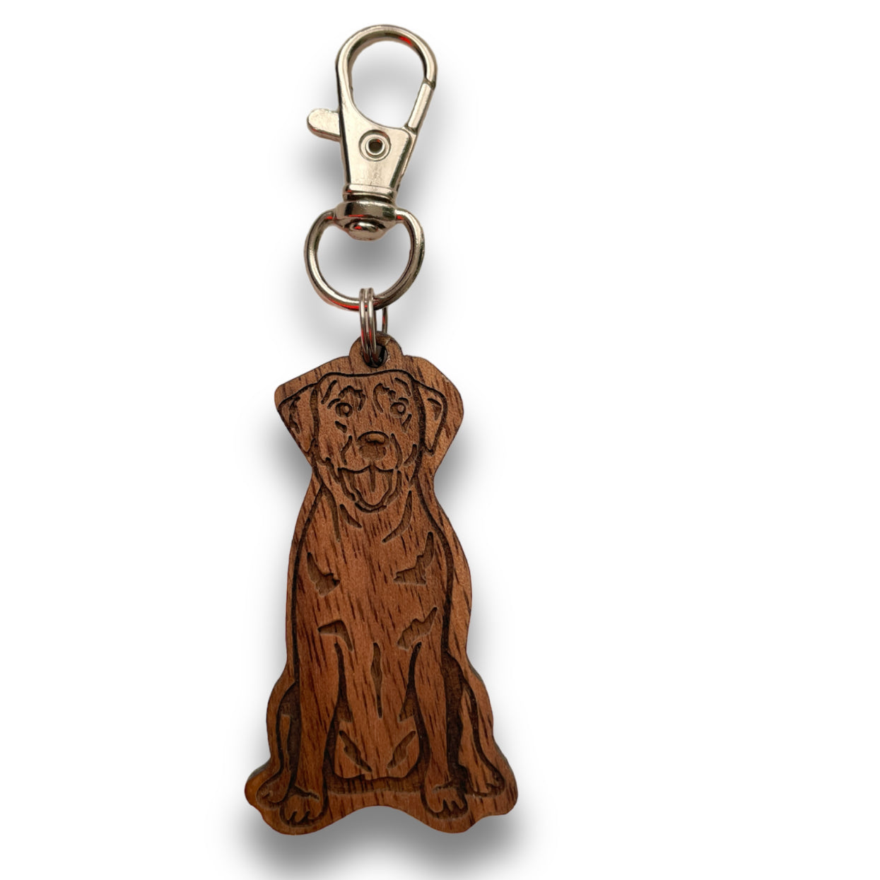 Black Labrador Retriever Keychain