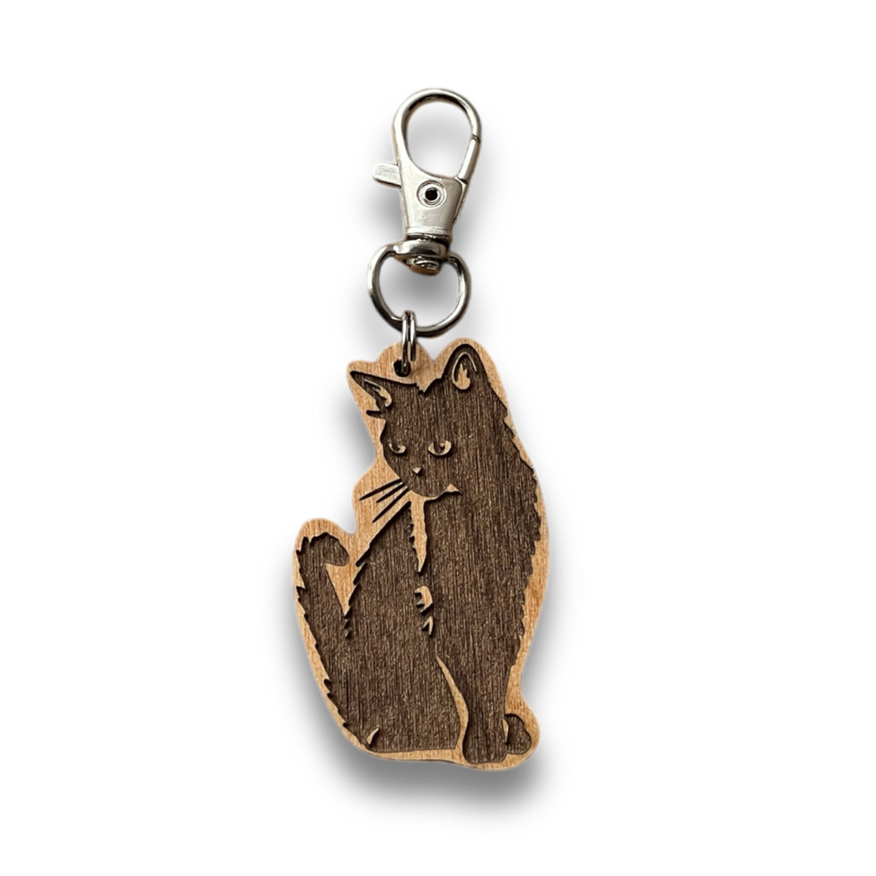 Bombay/Black Cat Keychain