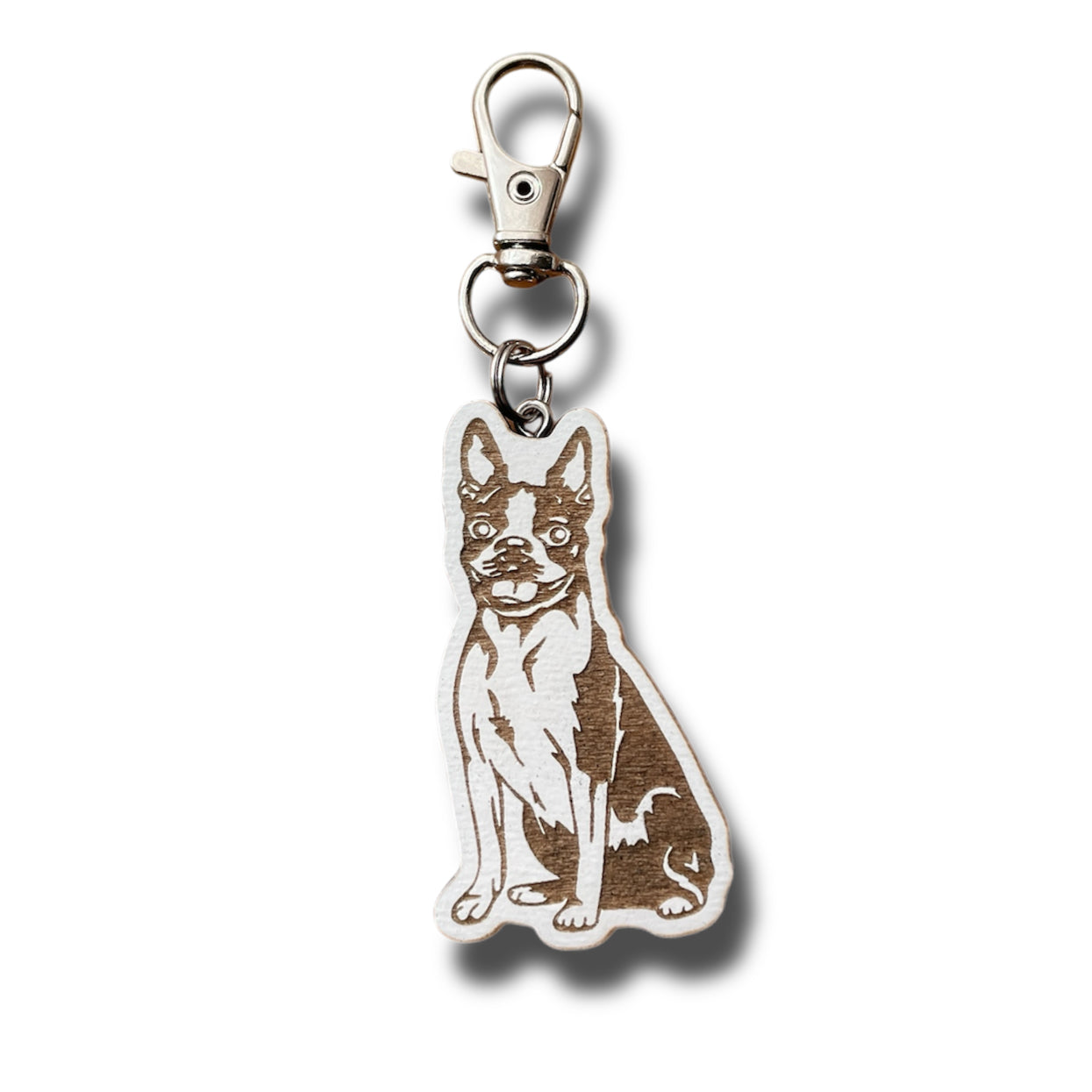 Boston Terrier Keychain