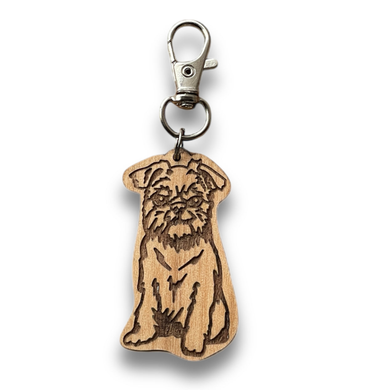 Brussels Griffon Keychain