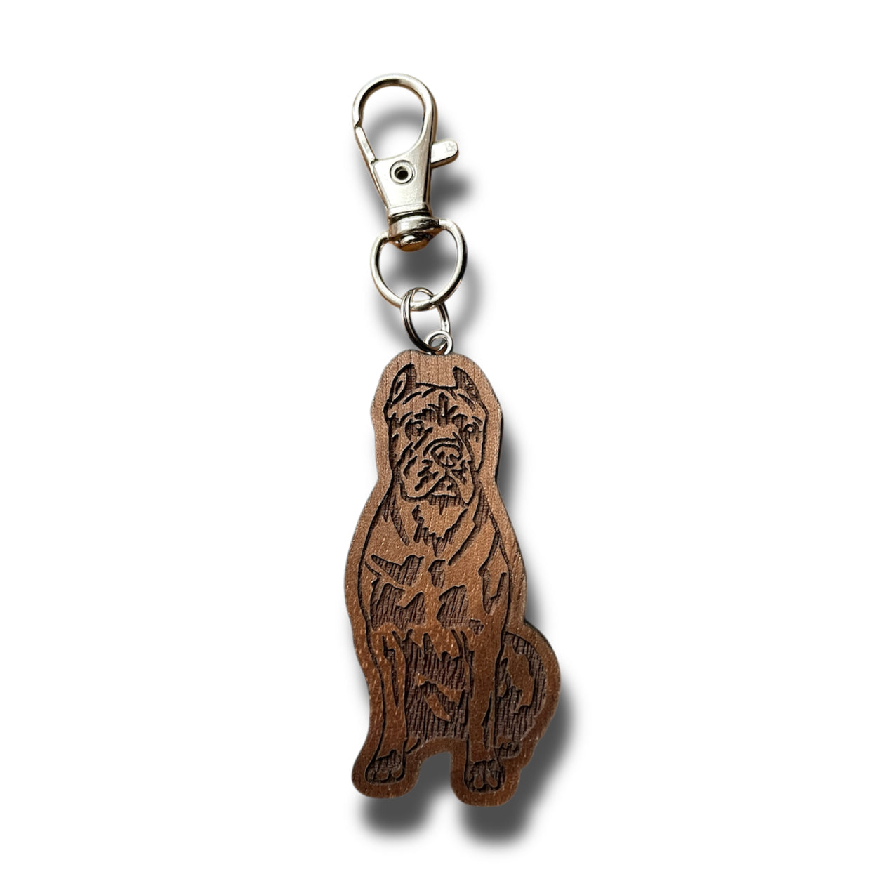 Cropped Cane Corso/Italian Mastiff Keychain