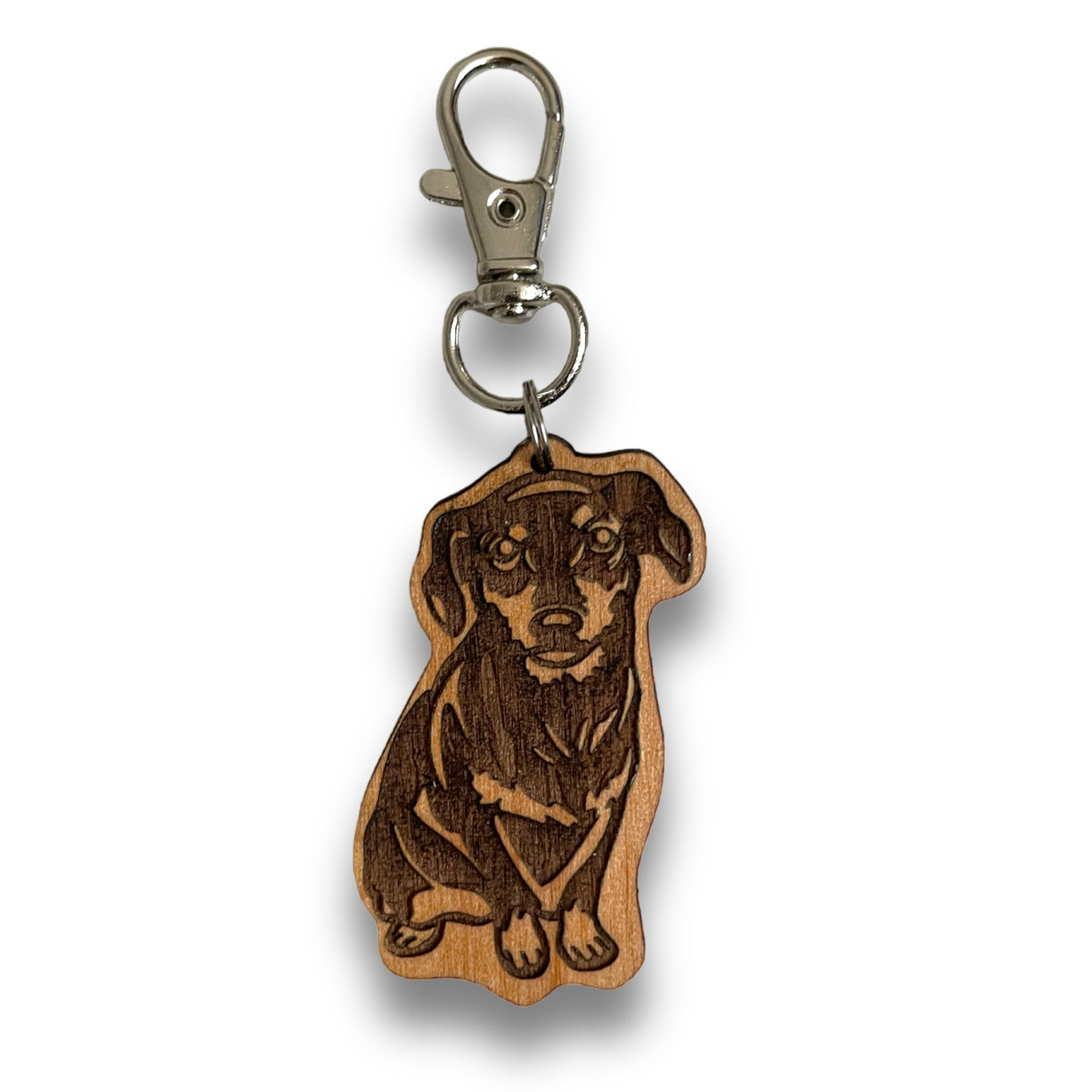 Cheweenie (Long Haired) Keychain