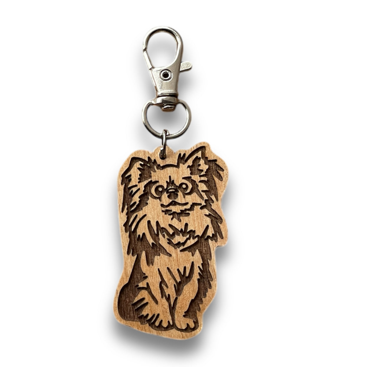 Chihuahua (Long Haired) Keychain