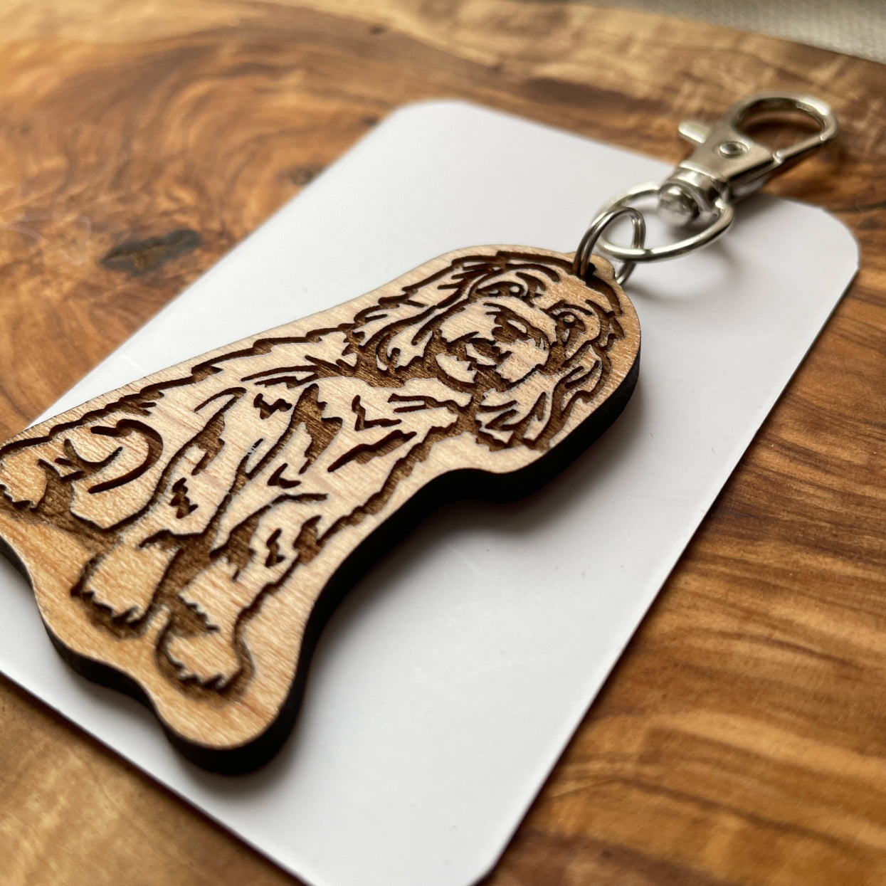 Cockapoo Keychain