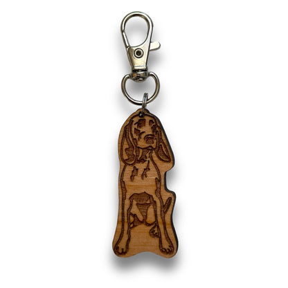 Redbone Coonhound Keychain