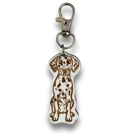 Dalmatian Keychain