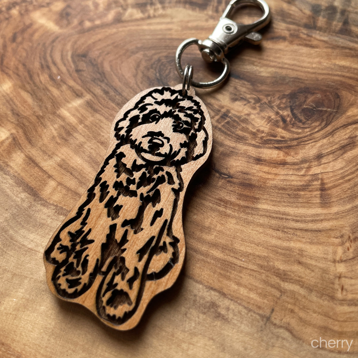 Golden Doodle Keychain