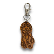 Golden Doodle Keychain