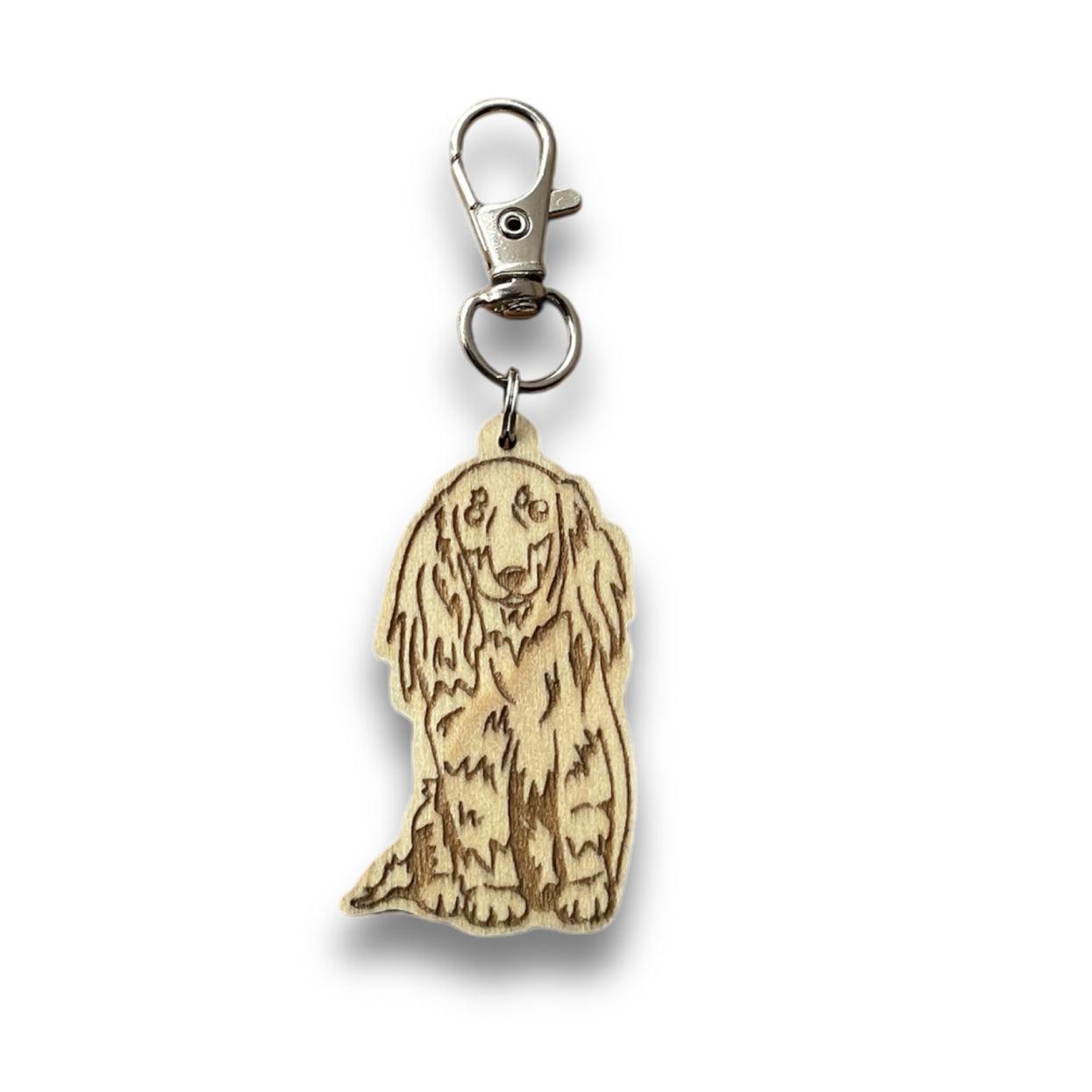 Dachshund (Long-haired)  Keychain