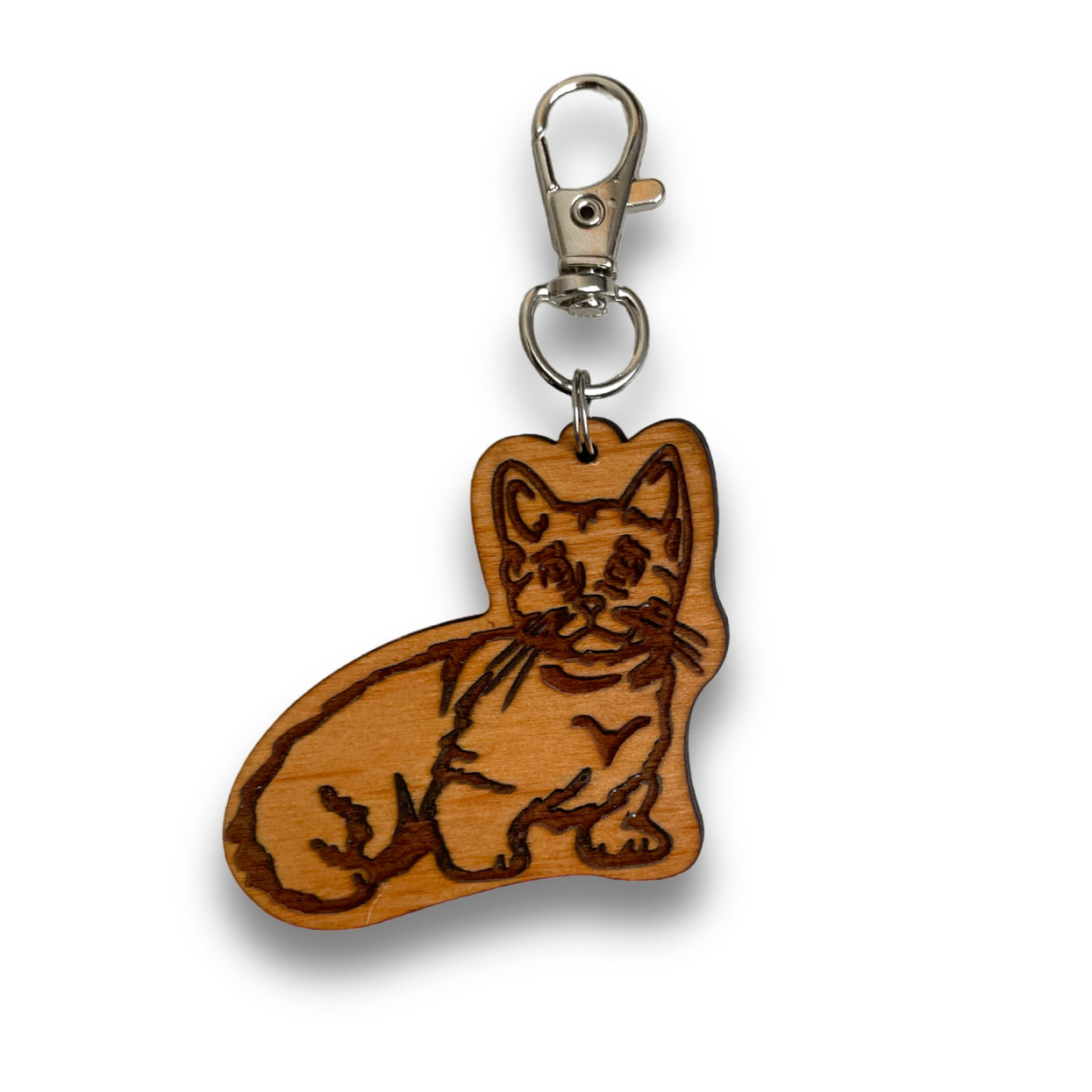 Dwarf/Munchkin Cat Keychain