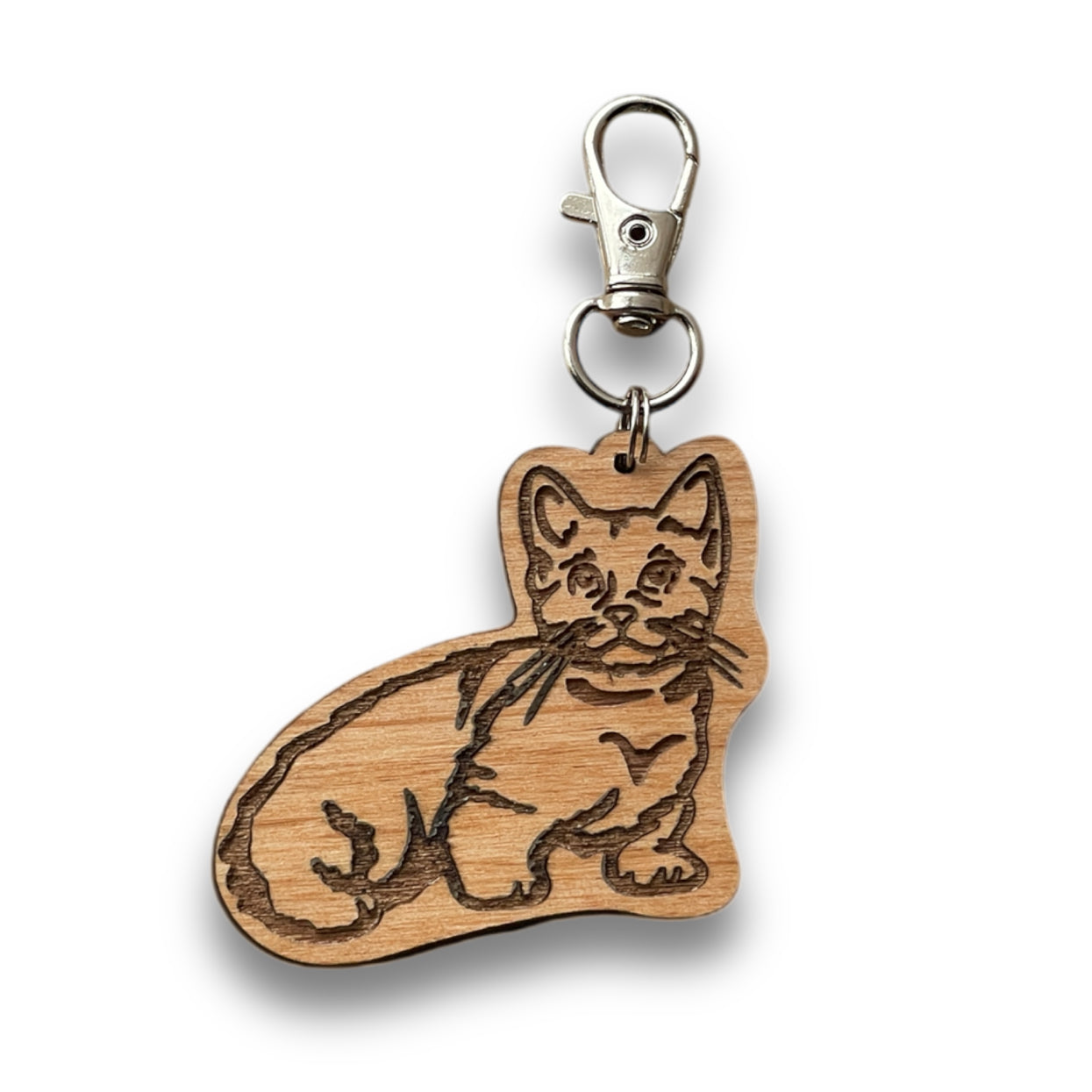 Dwarf/Munchkin Cat Keychain