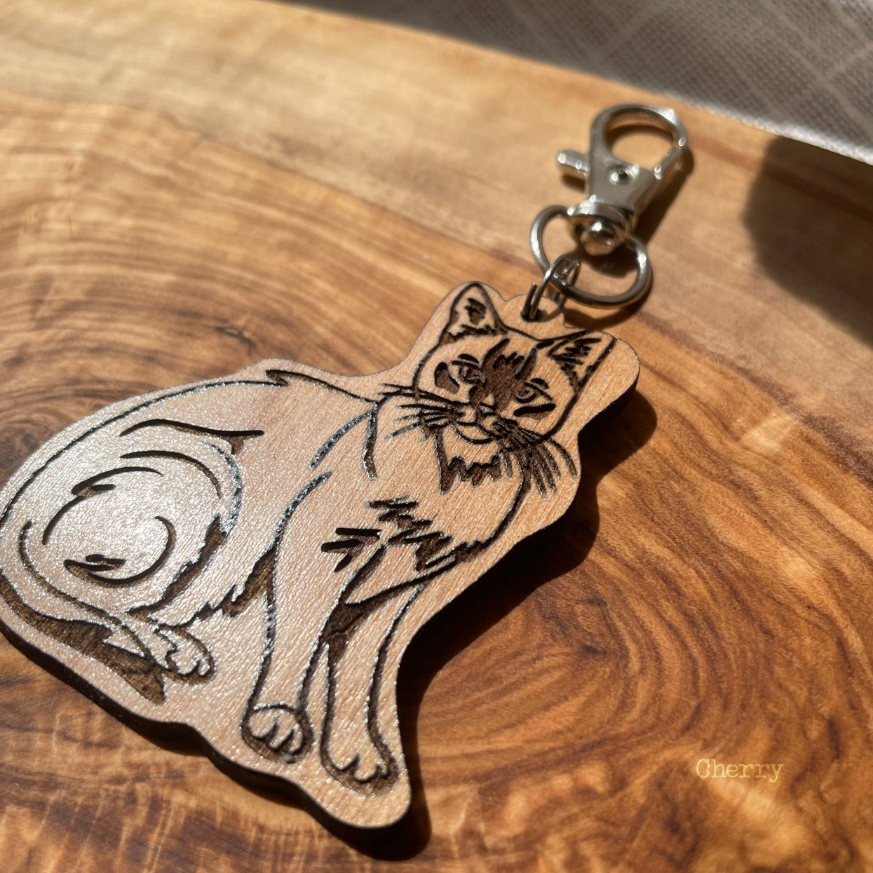 Flamepoint Siamese Keychain