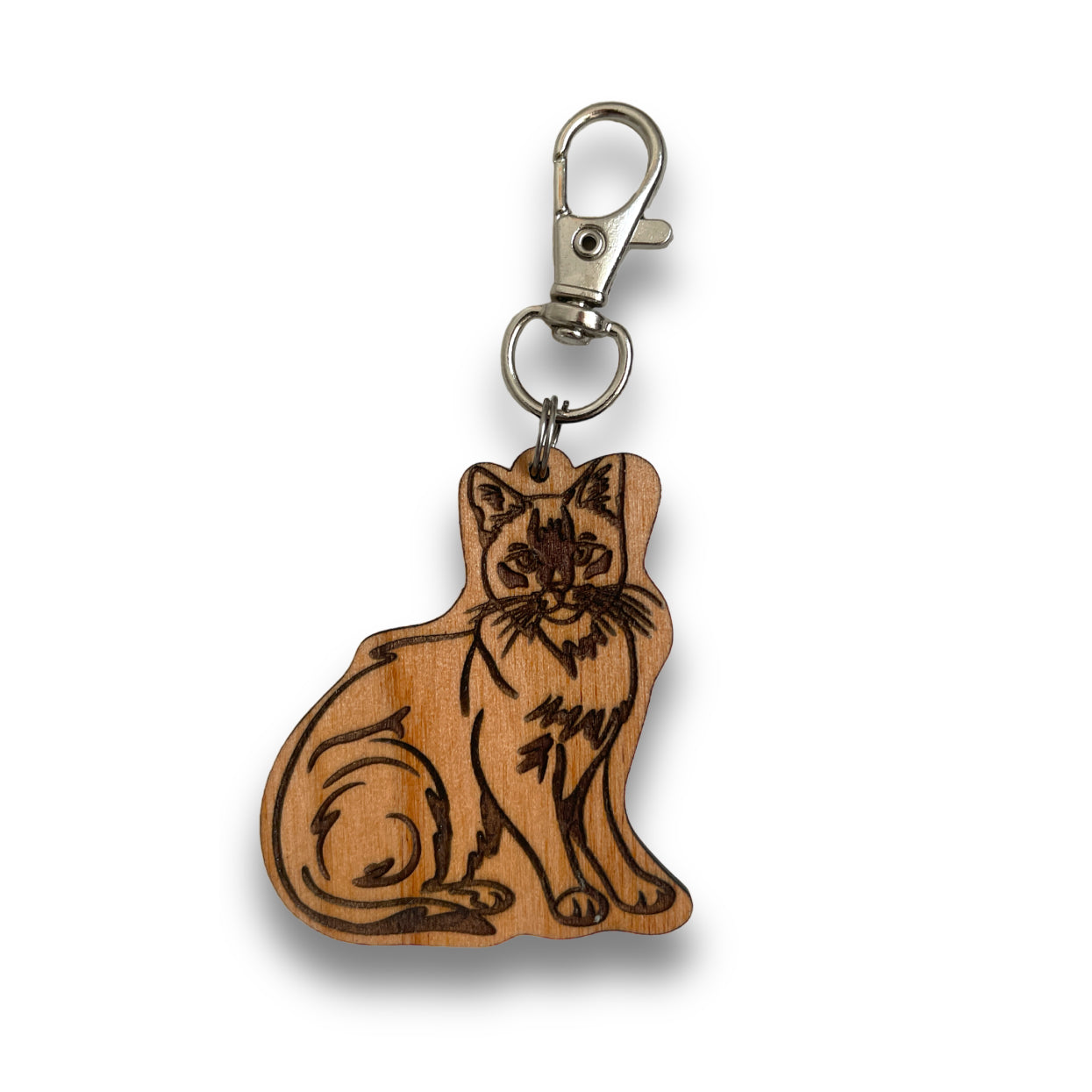 Flamepoint Siamese Keychain