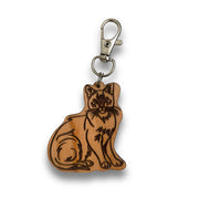 Flamepoint Siamese Keychain