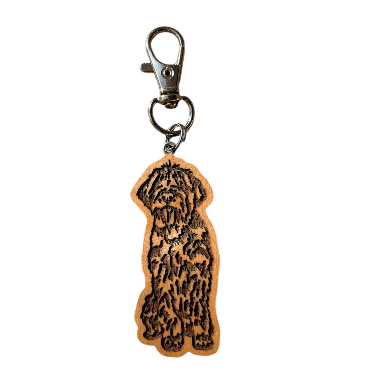 Wirehaired Pointing Griffon Keychain