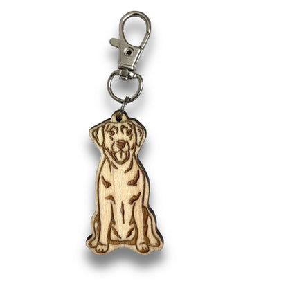 Yellow/Golden Labrador Retriever Keychain