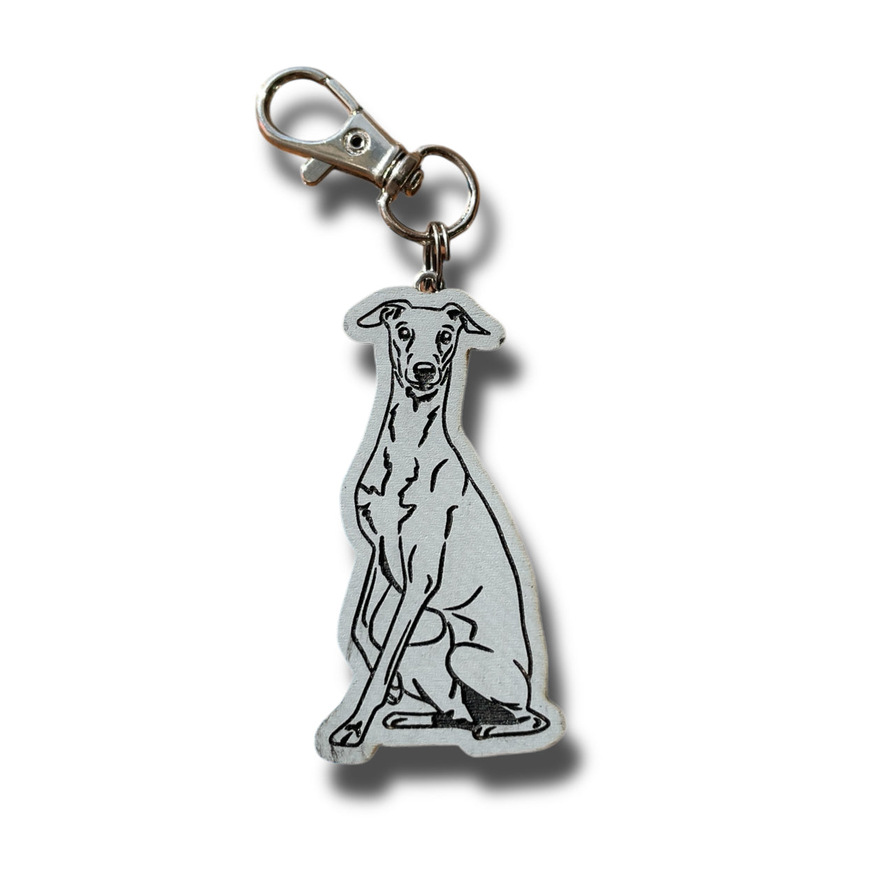 Greyhound Keychain