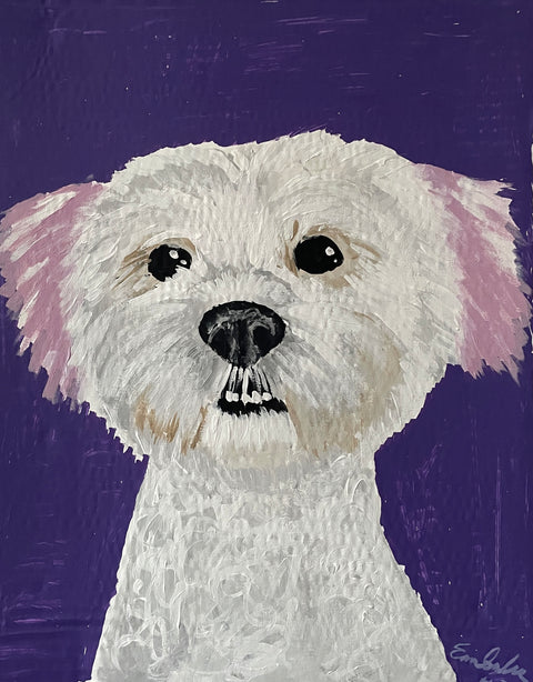 11 x 14" Painted Pet Portrait