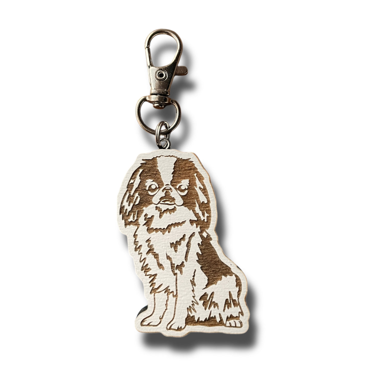 Japanese Chin Keychain