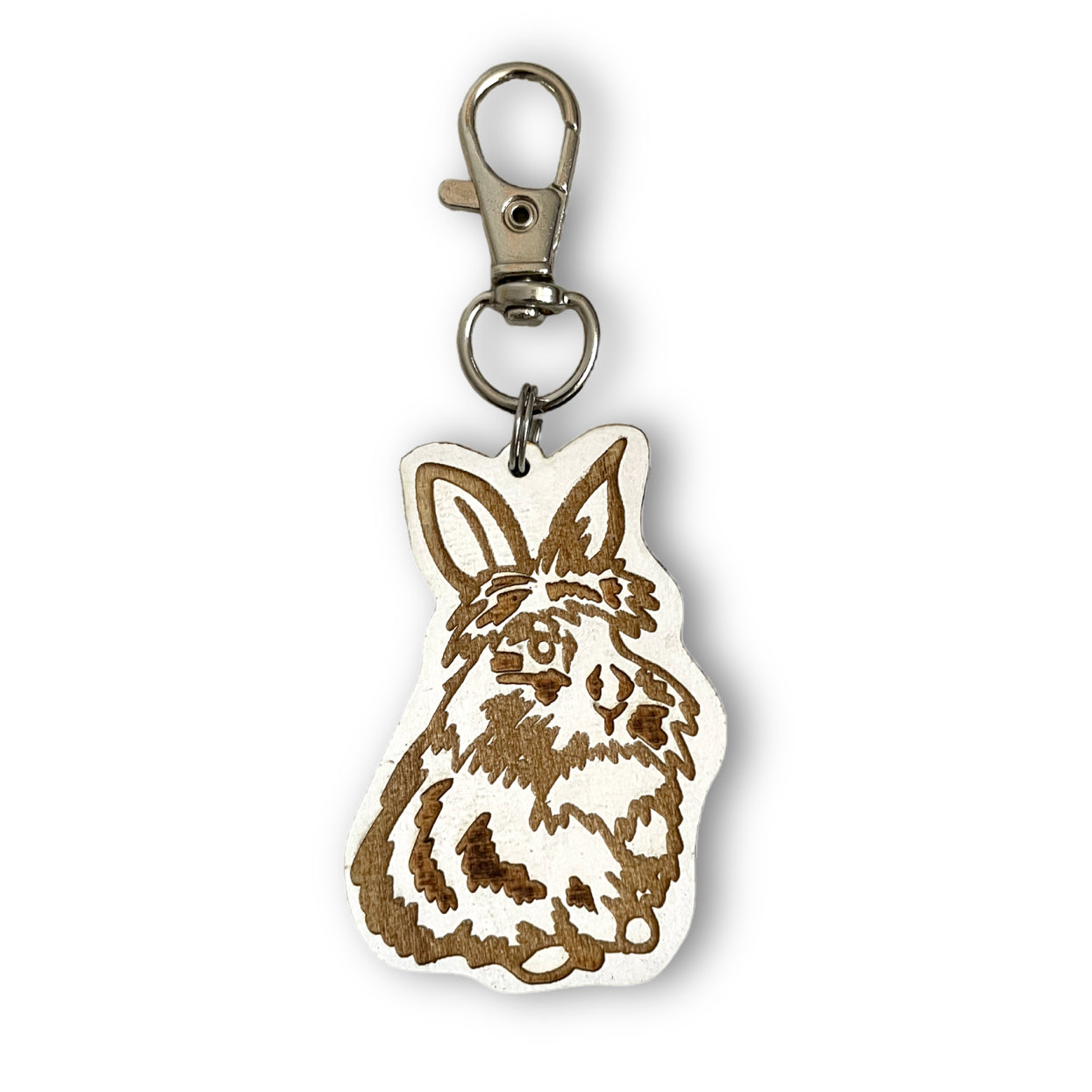 Lionhead Rabbit Keychain