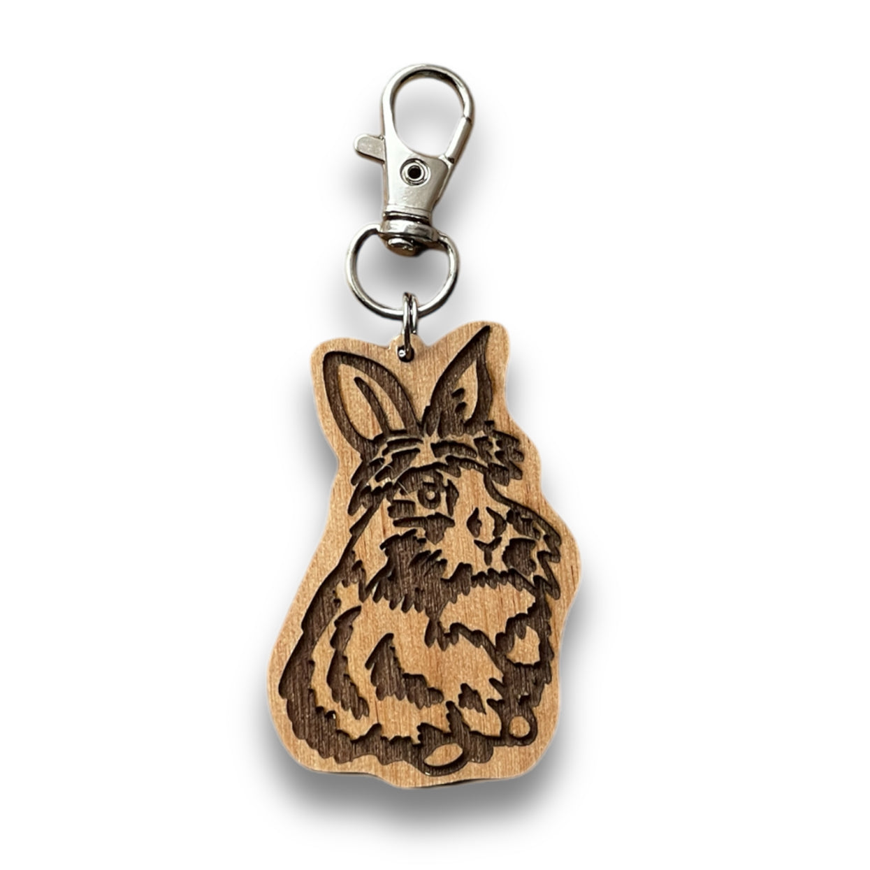 Lionhead Rabbit Keychain