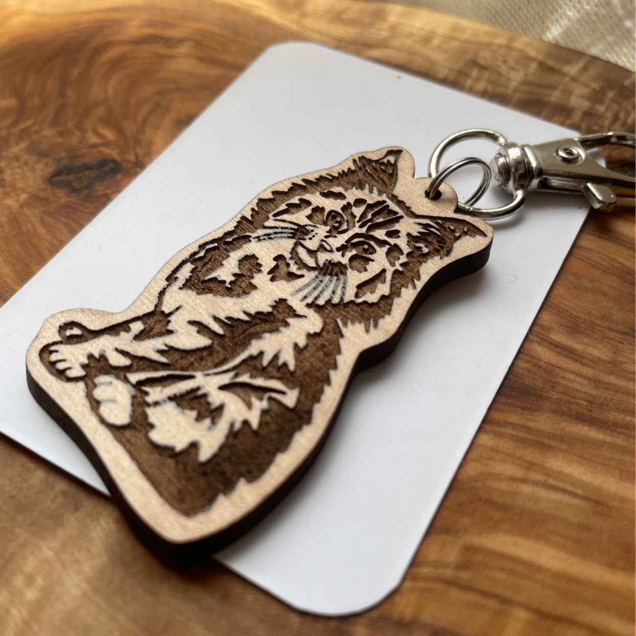 Maine Coon Keychain