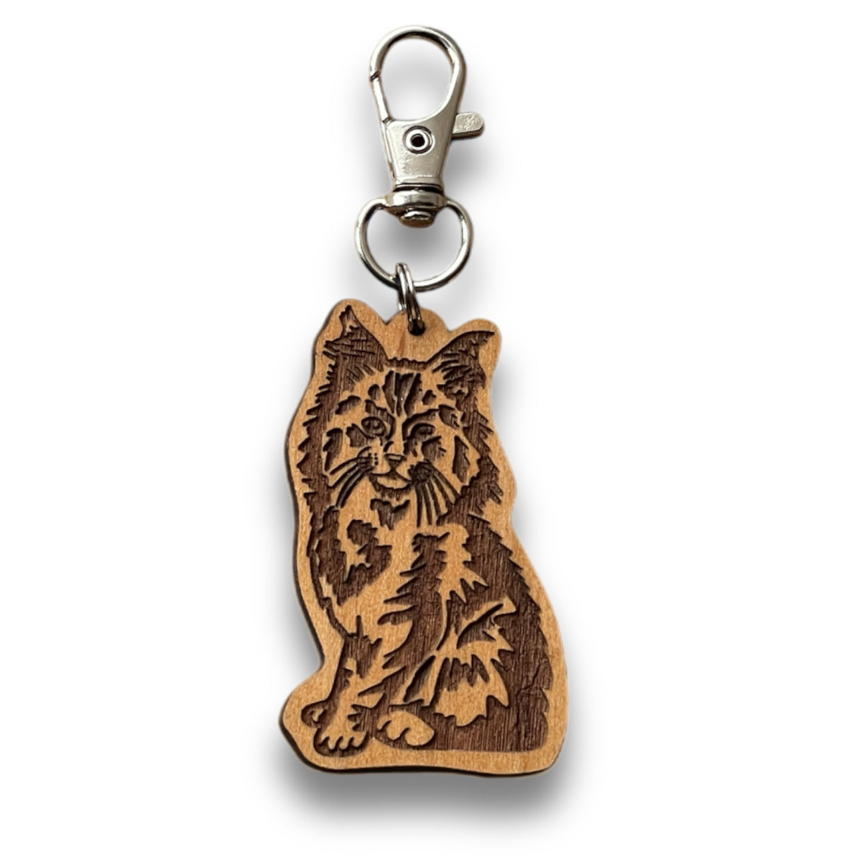 Maine Coon Keychain