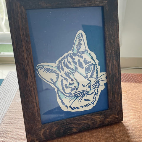 Custom Painted Pet Portrait