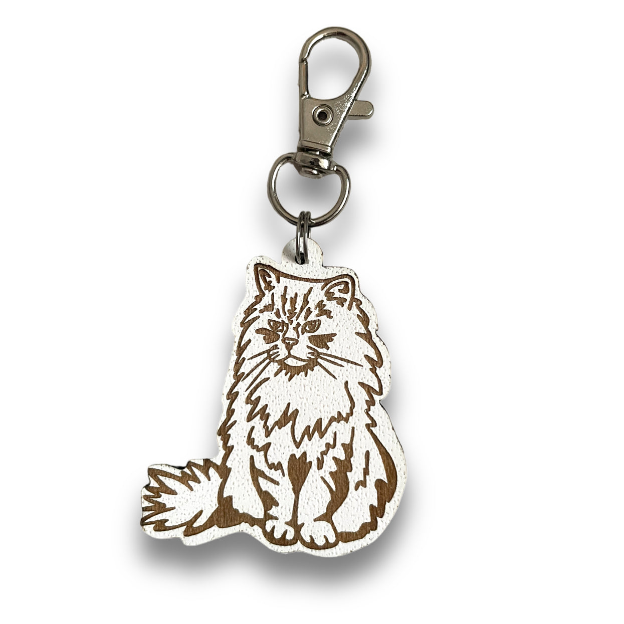 Persian Cat Keychain