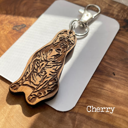 Presa Canario Keychain