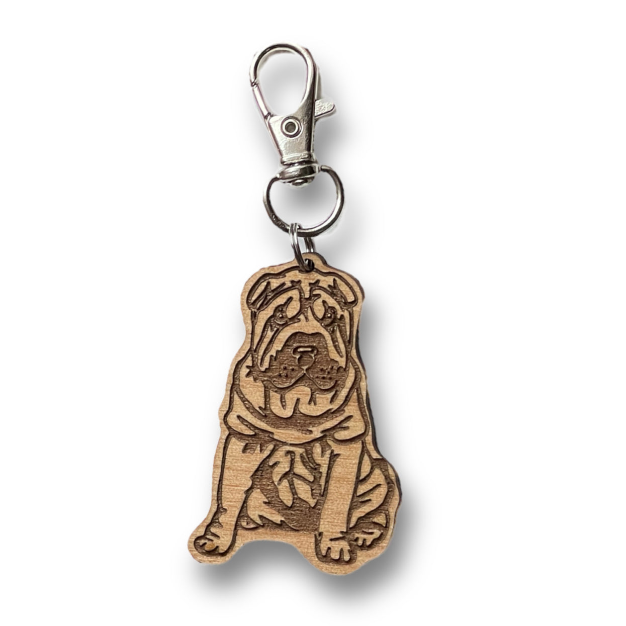 Shar Pei Keychain