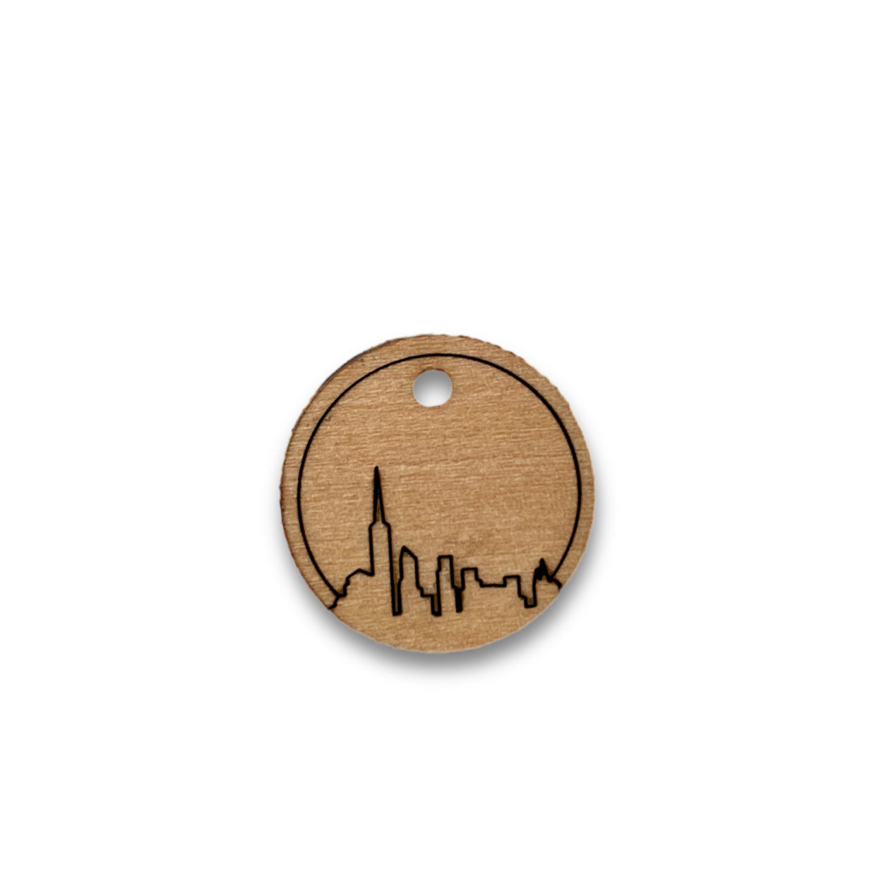 NYC Skyline Pet Tag