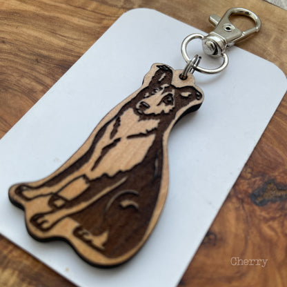 Collie (Smooth Coated) Keychain