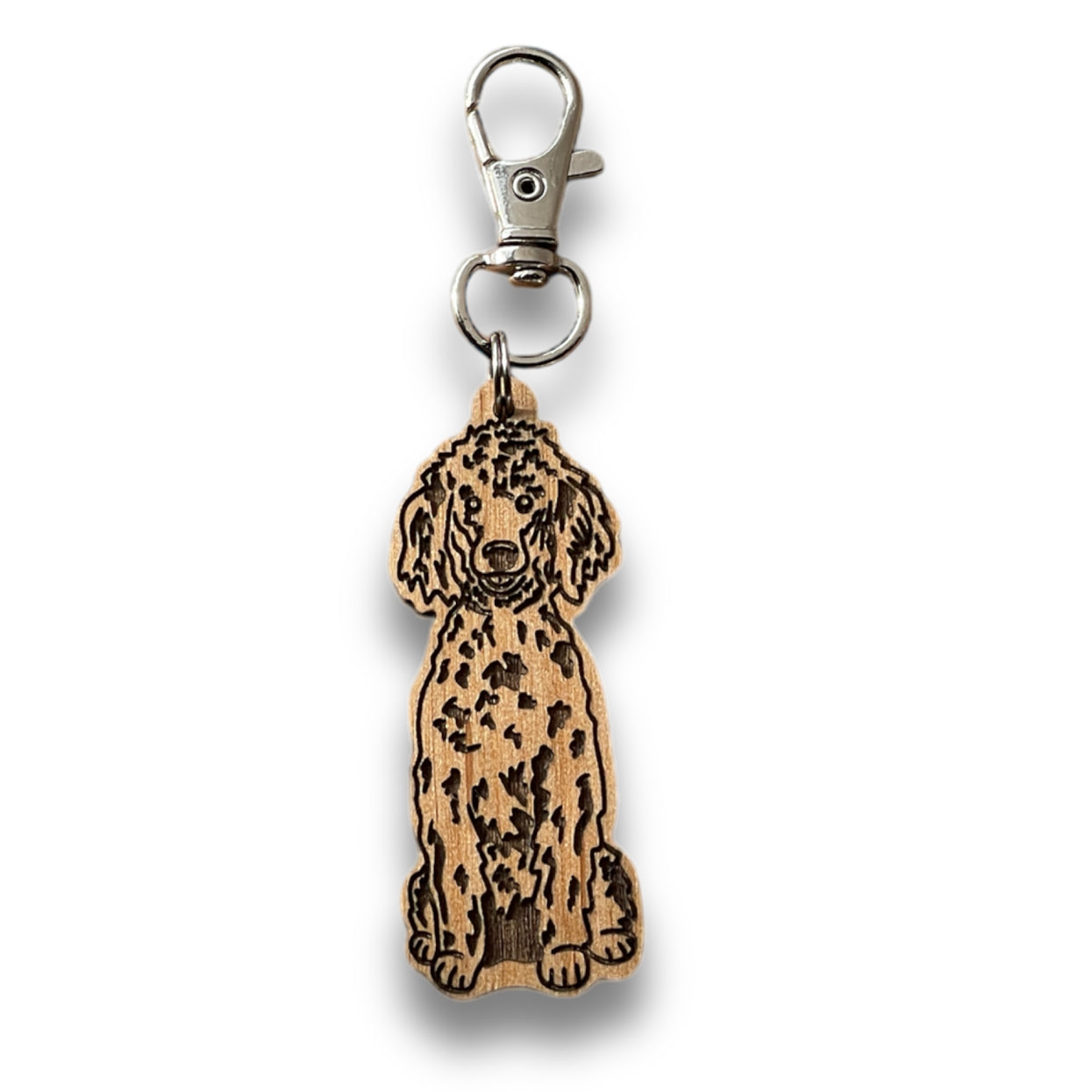 Standard Poodle Keychain