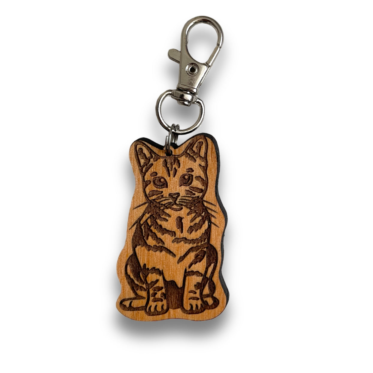 American Domestic Shorthair/Tabby Cat Keychain