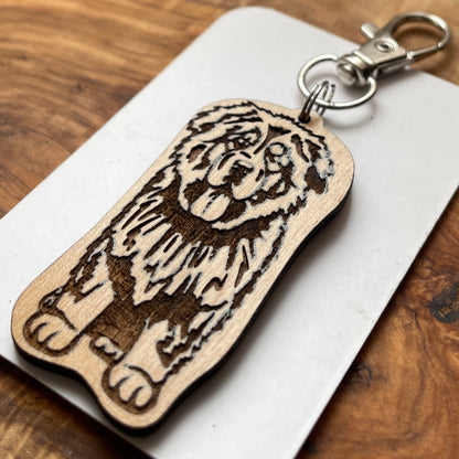 Tibetan Mastiff Keychain