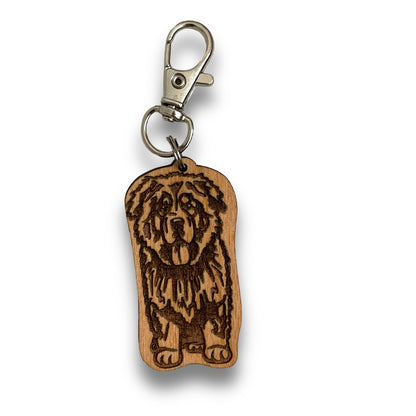 Tibetan Mastiff Keychain