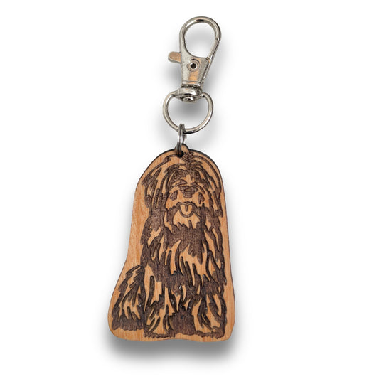 Tibetan Terrier Keychain