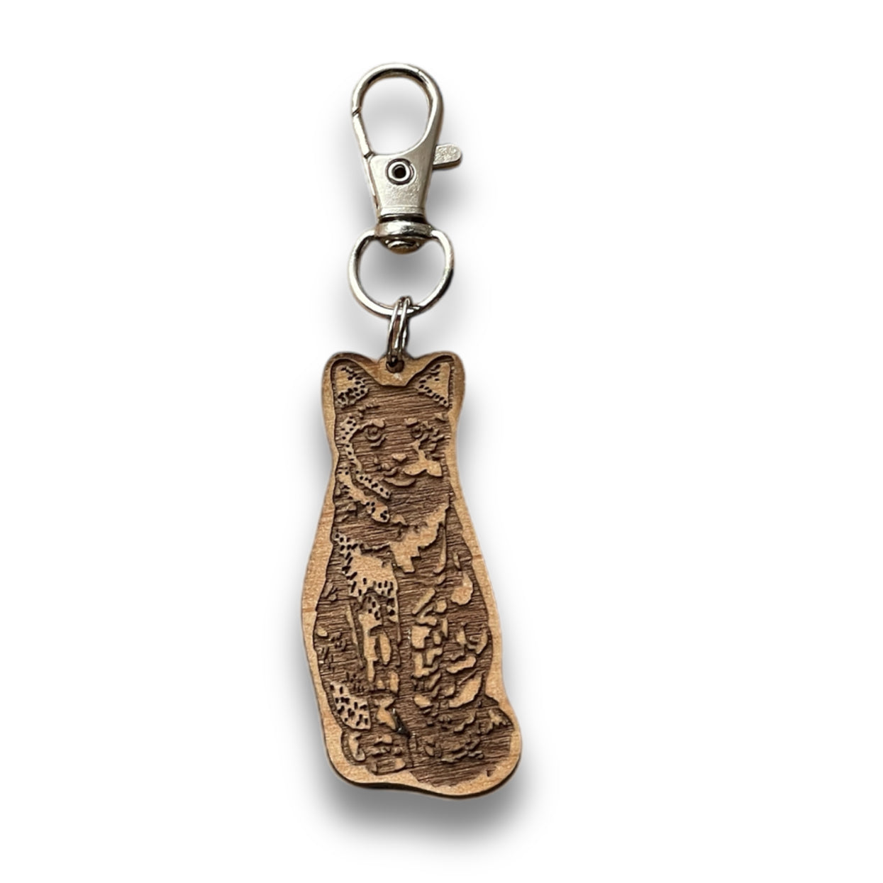 Tortoiseshell Cat Keychain