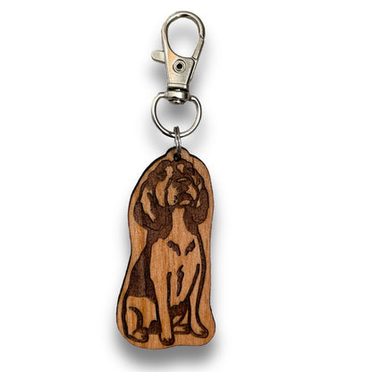 Tree Walker Coonhound Keychain