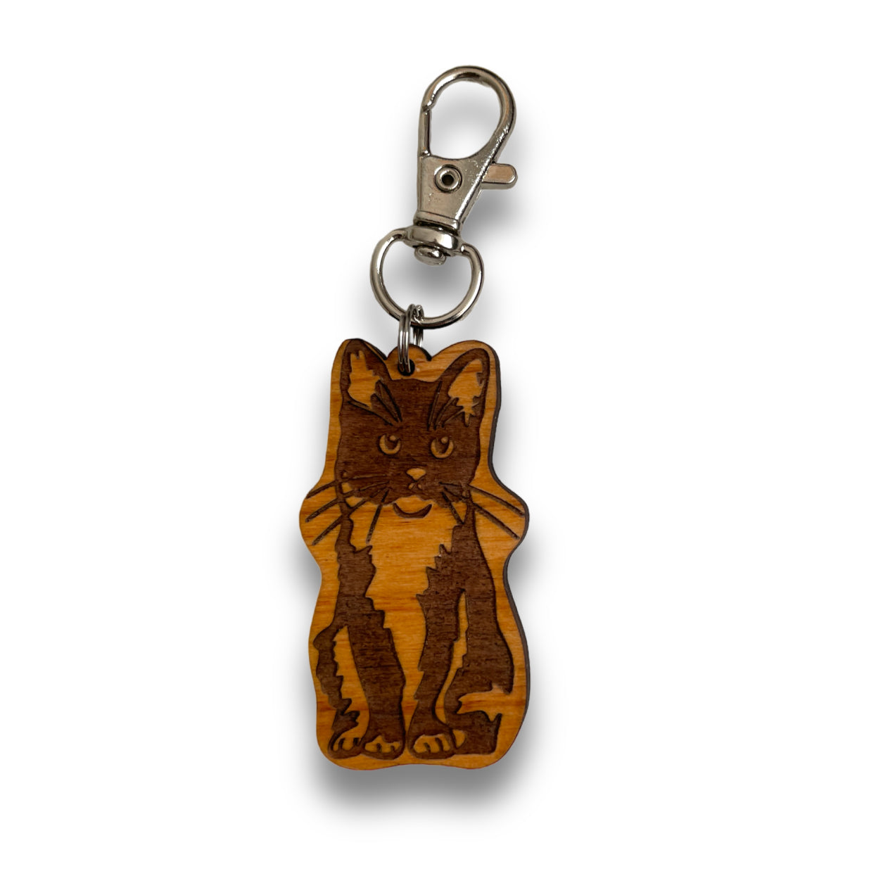 Tuxedo Cat Keychain